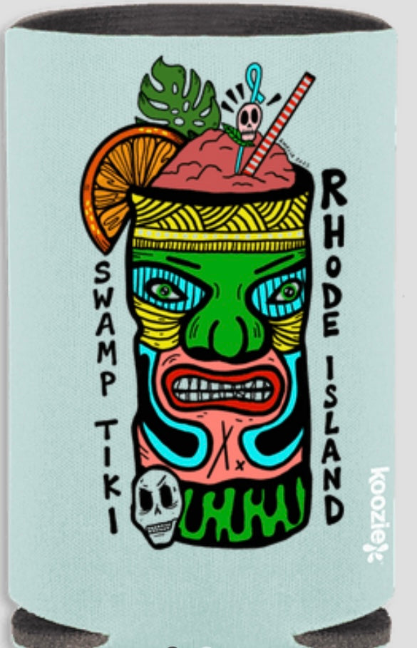 Swamp Tiki Koozie