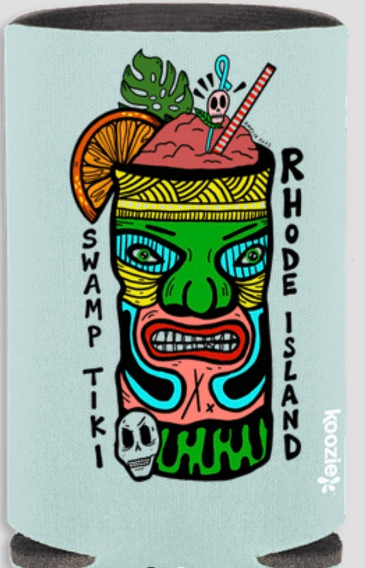Swamp Tiki Koozie