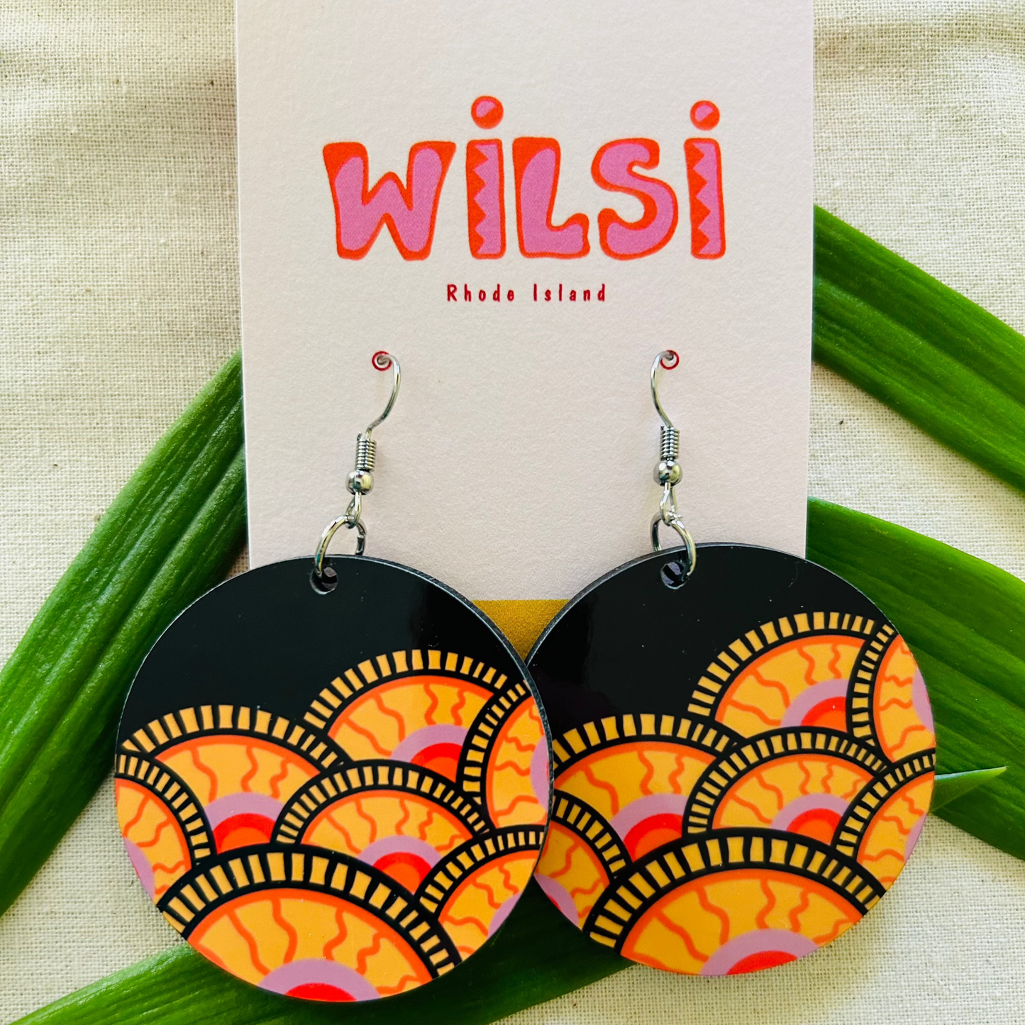 PEACOCK EARRINGS