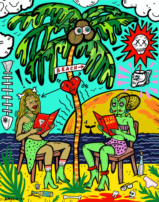 "Drink List" Digital Print